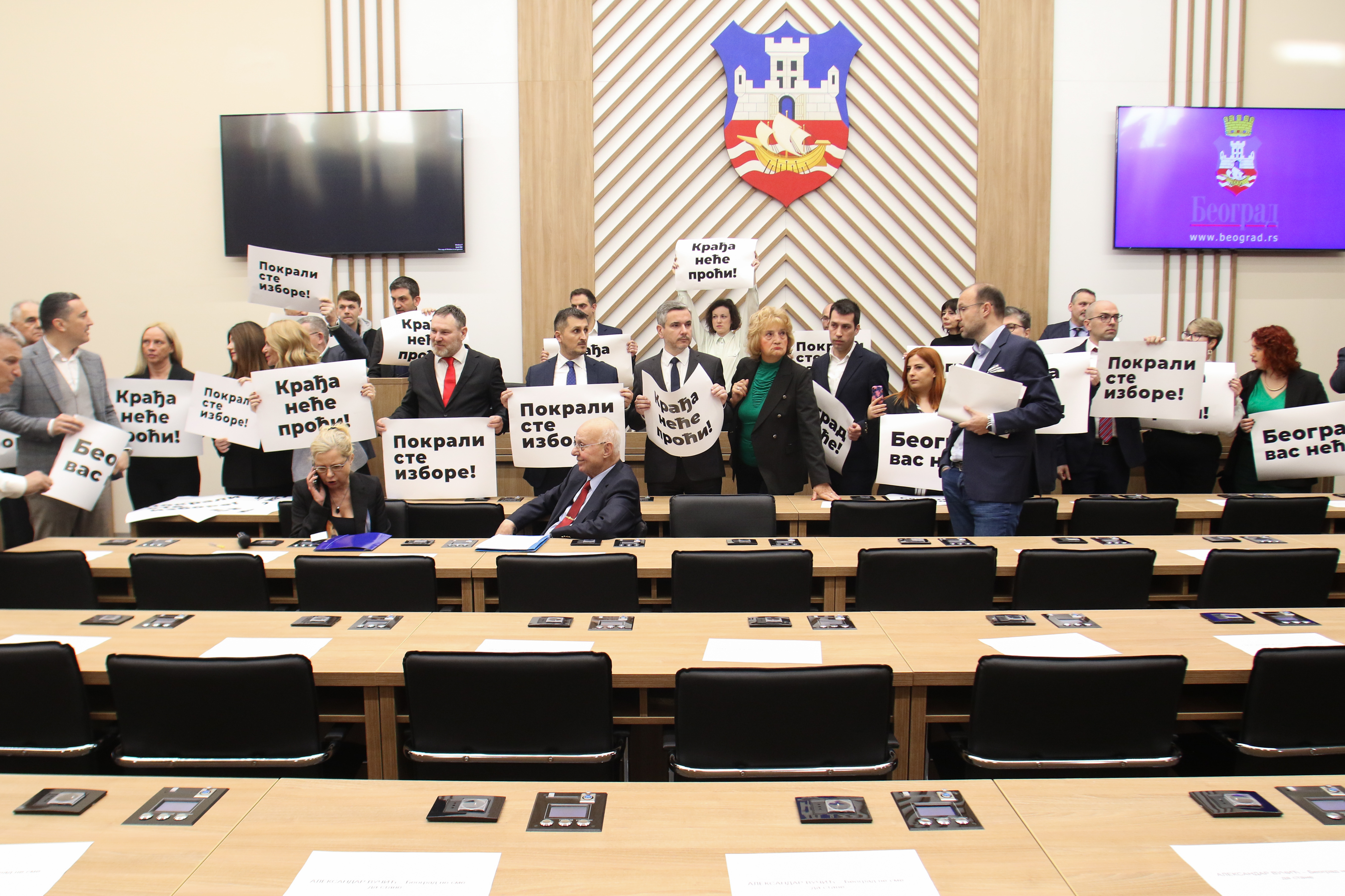 First session of the Belgrade assembly postponed to 1 March, SNS claims it has a majority but wants “more legitimacy”